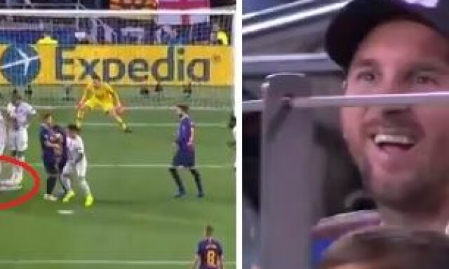 Den frekke manøveren som selv Messi måtte flire av